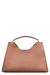 Gianni Chiarini Aurora Leather Tote Bag In Brown