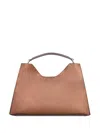 Gianni Chiarini Aurora Leather Tote Bag In Brown