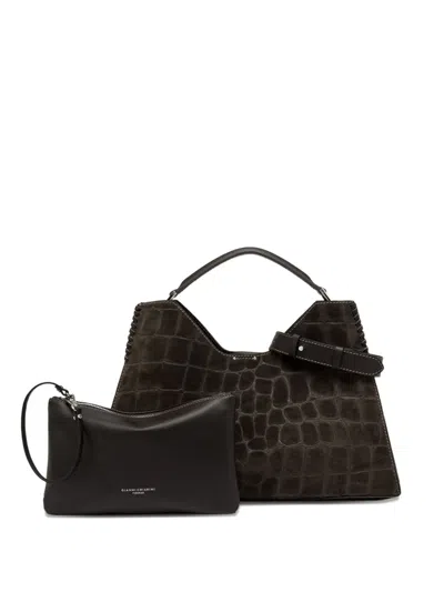 Gianni Chiarini Aurora Shoulder Bag In Brown