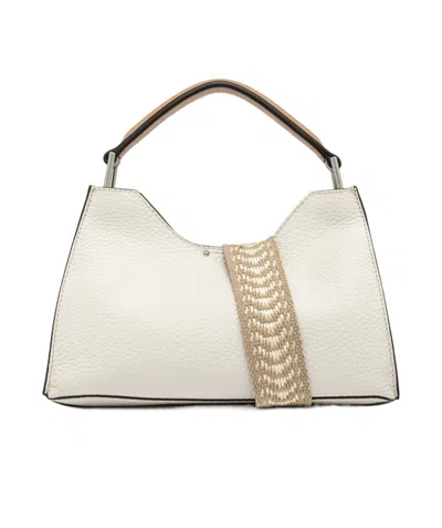 Gianni Chiarini Aurora Shoulder Bag In White