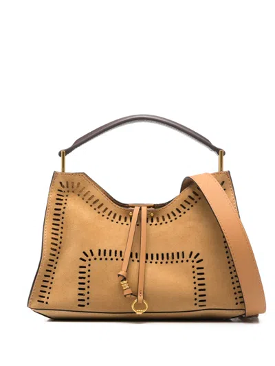 Gianni Chiarini Aurora Tote Bag In Neutrals