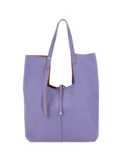 Gianni Chiarini Ava Shoulder Bag In Purple