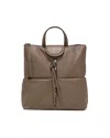 Gianni Chiarini Giada Zip-fastening Top-handle Backpack In Brown