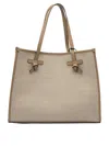 Gianni Chiarini Double Handle Shoulder Bags In Neutral