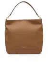 Gianni Chiarini Textured Finish Shoulder Bags With Adjustable Strap In Brown