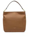 Gianni Chiarini Textured Finish Shoulder Bags With Adjustable Strap In Brown