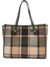 Gianni Chiarini Marcella Fabric Tote In Green