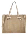 Gianni Chiarini Marcella Soft Suede Tote Bag In Multicolor