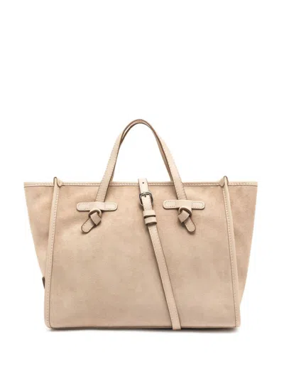 Gianni Chiarini Beige Miss Marcella 32 Medium Tote In Neutral
