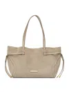 Gianni Chiarini Stylish Shoulder Bags Featuring Double Handles In Neutral