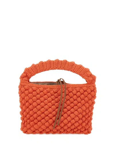 Gianni Chiarini Bella Tote Bag In Orange