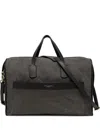 Gianni Chiarini Berlin Leather-trimmed Canvas Duffle Bag