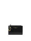 Gianni Chiarini Black Leather Wallet In Brown