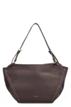 Gianni Chiarini Bloom Leather Bag In Brown