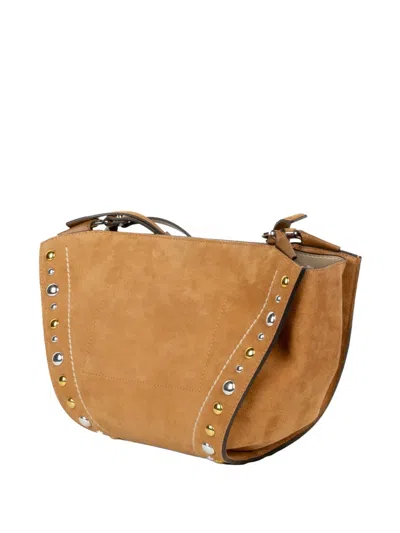 Gianni Chiarini Bloom Studded-embellishments Tote Bag In Brown