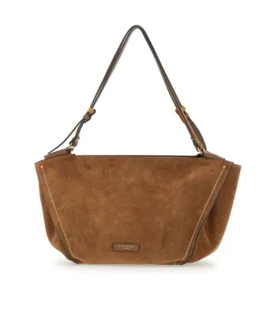 Gianni Chiarini Bloom Tote Bag In Brown