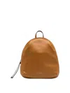 Gianni Chiarini Emanuela Backpack With Adjustable Straps And Top Handle In Orange