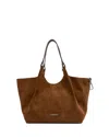 Gianni Chiarini Dua Suede Leather Shoulder Bag