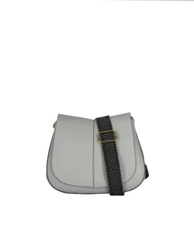 GIANNI CHIARINI BORSA HELENA ROUND ICE CHALK