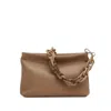 Gianni Chiarini Brenda Handbag With Removable Resin Chain In Brown