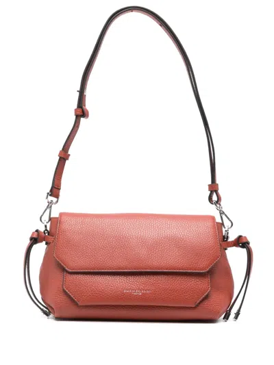 Gianni Chiarini Brina Leather Shoulder Bag In Red