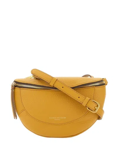 Gianni Chiarini Brooke Belt Bag In Yellow