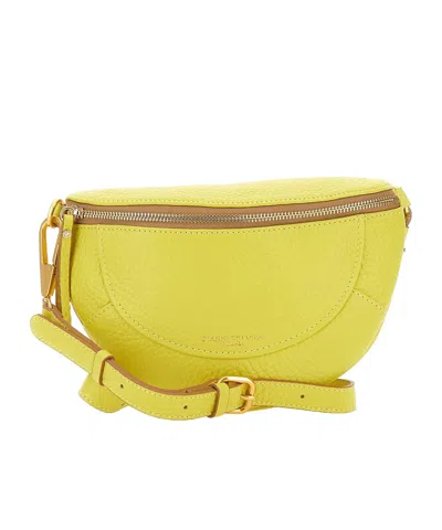 Gianni Chiarini Brooke Crossbody Bag In Yellow
