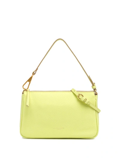 Gianni Chiarini Brooke Maxi Clutch Bag With Shoulder Strap In Sunny Light