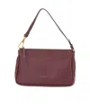 Gianni Chiarini Brooke Shoulder Bag In Burgundy