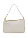 Gianni Chiarini Brooke Zipped Shoulder Bag In White