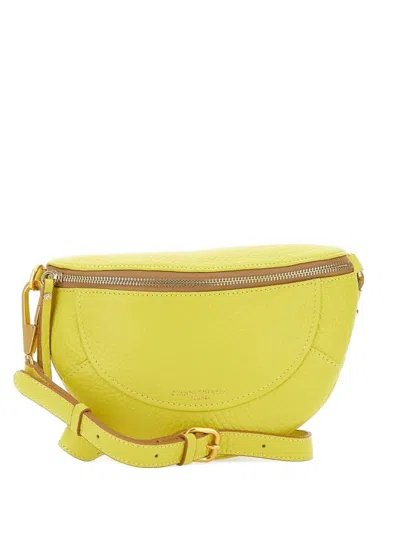 Gianni Chiarini Brooke Shoulder Bag In Yellow