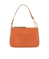 Gianni Chiarini Brooke Small Shoulder Bag In Orange