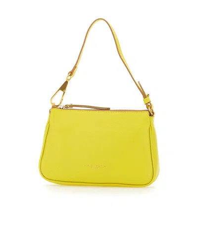 Gianni Chiarini Brooke Small Shoulder Bag In Yellow