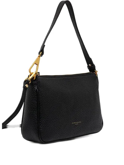 Gianni Chiarini Brooke Zip-top Cross Body Bag In Black