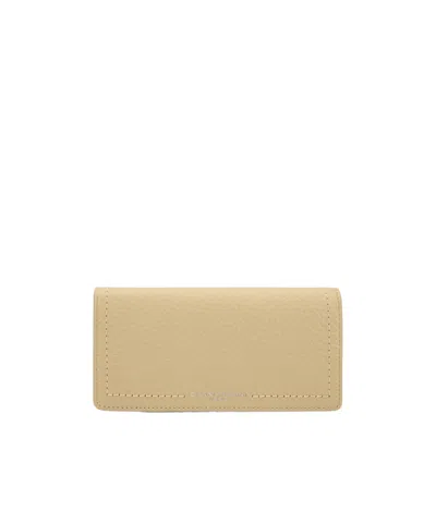 Gianni Chiarini Wallet In Leather In Neutral