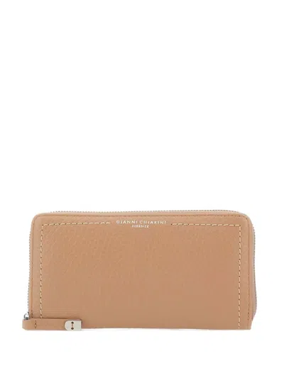 Gianni Chiarini Bubble Wallet In Neutral