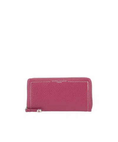 Gianni Chiarini Bubble Zip-around Wallet In Pattern