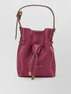 Gianni Chiarini Bucket Bag Adjustable Strap Contrast Stitching