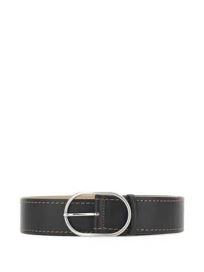 Gianni Chiarini Buckle Belt In Black