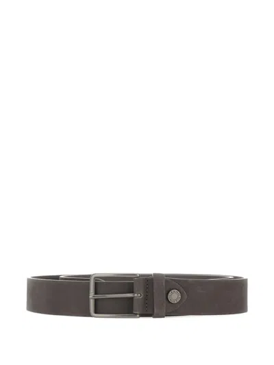 Gianni Chiarini Buckle Belt In Gray