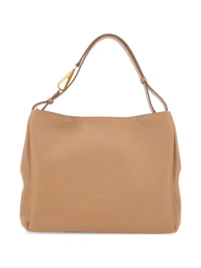 Gianni Chiarini Cecile Leather Shoulder Bag In Brown