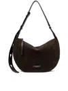 Gianni Chiarini Soft Leather Hobo Handbag With Adjustable Strap
