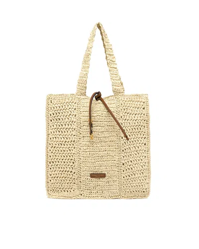 Gianni Chiarini Chic Mini Beach Bag In Corda