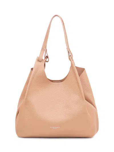 Gianni Chiarini Chic Mini Shoulder Bag In Clay