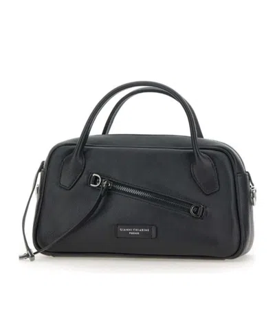 Gianni Chiarini Cindy Top Handle Bag In Black