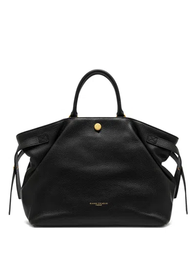 Gianni Chiarini Claudette Tote Bag In Orange