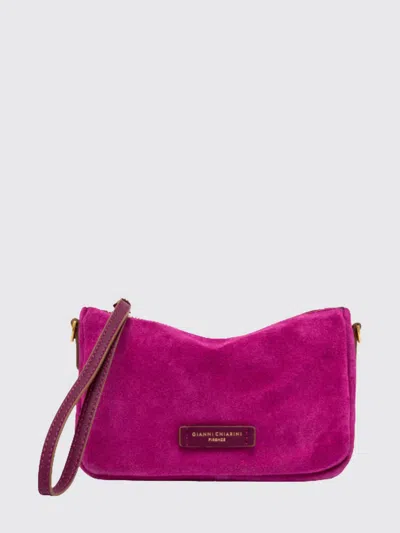 Gianni Chiarini Club Marcella Shoulder Bag Woman In Purple