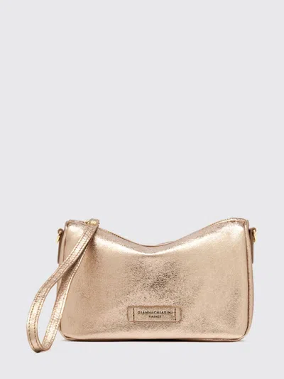 Gianni Chiarini Club Marcella Shoulder Bag Woman In Gold