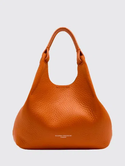 Gianni Chiarini Club Marcella Shoulder Bag Woman In Orange