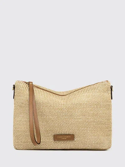 Gianni Chiarini Club Marcella Shoulder Bag Woman In Neutral